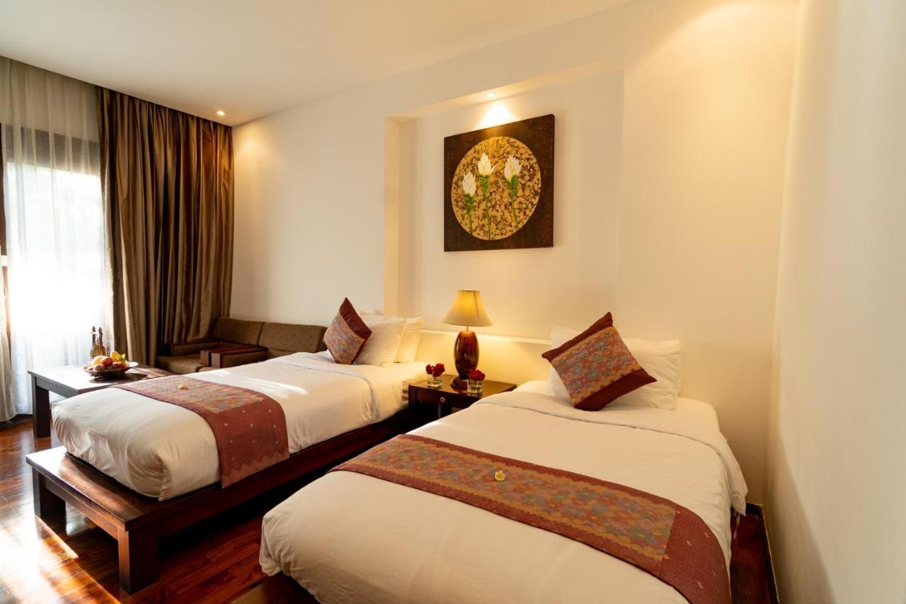 Green Park Boutique Hotel Vientiane Exterior foto